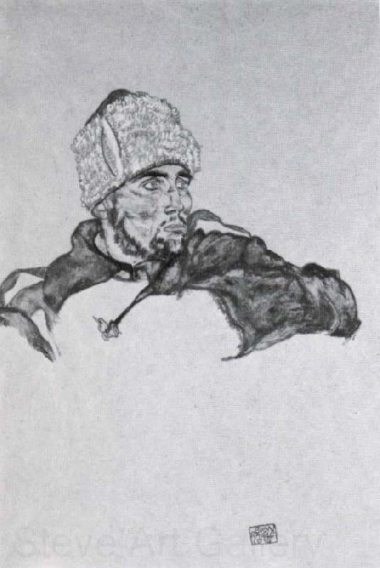 Egon Schiele Russian prisoner of war Spain oil painting art